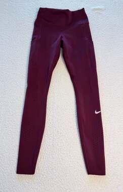 nike one leggings dark beetroot